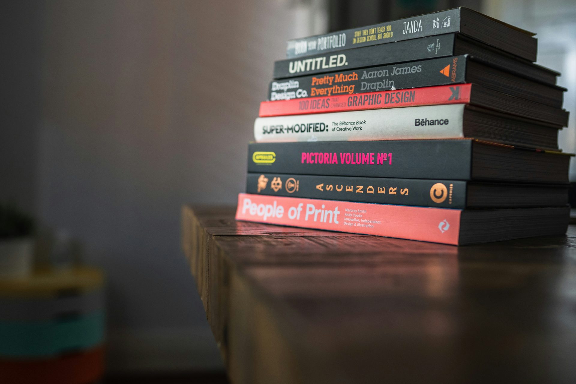 assorted-title books